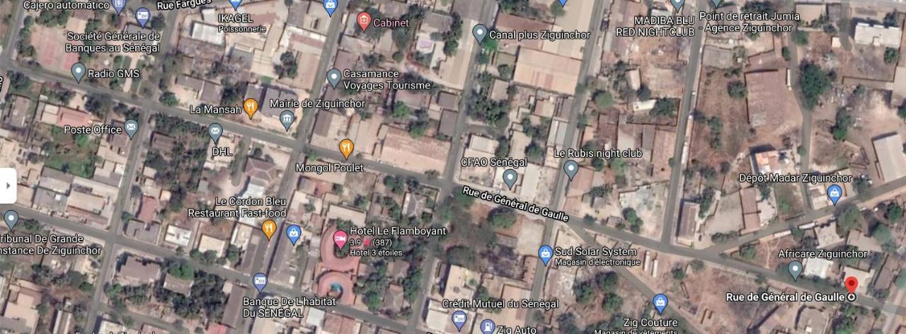 Ferienwohnung Ker Adja Ziguinchor Exterior foto